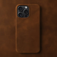 Crazy Horse Leather iPhone Case