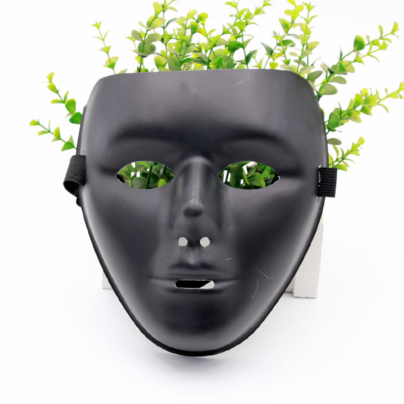 Ghost Dance Mask - Full Face Gold Silver for Street Dance