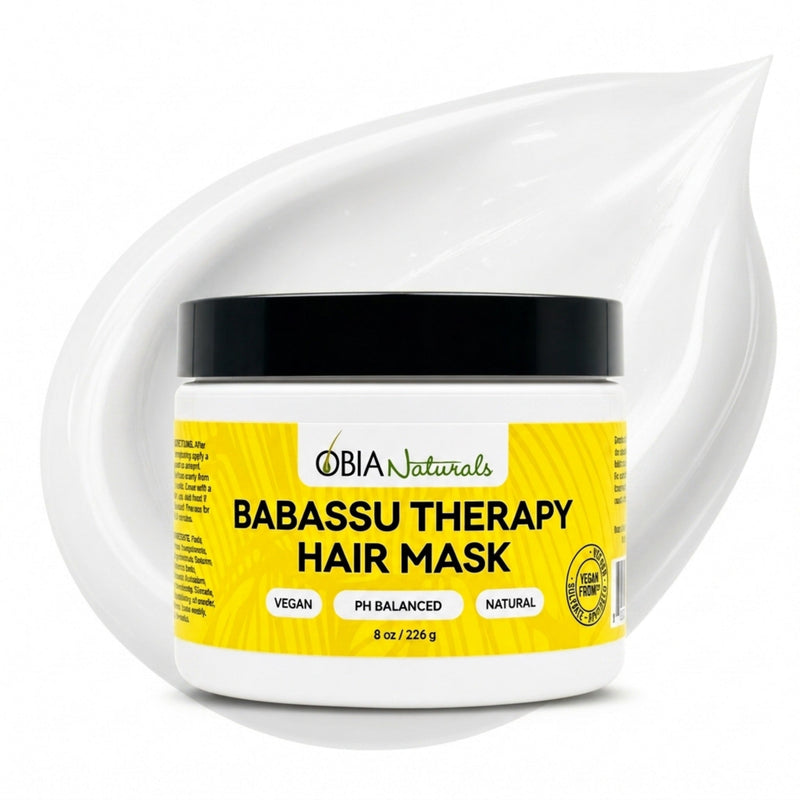 Babassu Hair Therapy Mask — Deep Conditioning Hair Mask for Curls