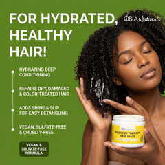 Babassu Hair Therapy Mask — Deep Conditioning Hair Mask for Curls