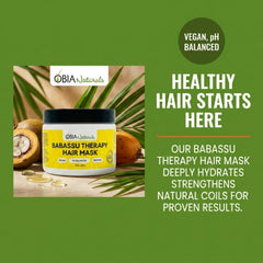 Babassu Hair Therapy Mask — Deep Conditioning Hair Mask for Curls
