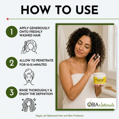 Babassu Hair Therapy Mask — Deep Conditioning Hair Mask for Curls