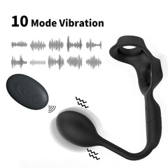 Wireless Remote Prostate Massager with Vibration