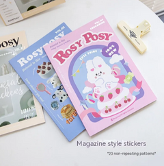 Cartoon Sticker Book – Magazine Style