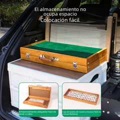 Portable Folding Mahjong Table Set for Travel
