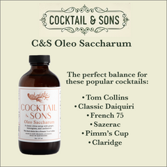 C&S Oleo Saccharum: The Bartender’s Secret Weapon (8oz)