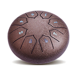 6" 11-Tone Steel Tongue Drum