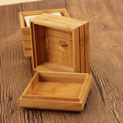 Eco-Friendly Bamboo Soap Dish and Rack for Home Use