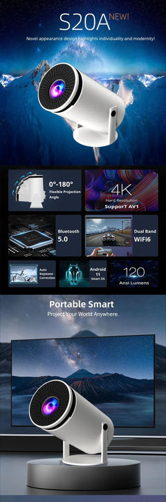 Barrel Machine HY300 Smart Projector Screen