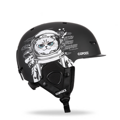 Integrated Snow Goggles with Crash Helmet for Adults