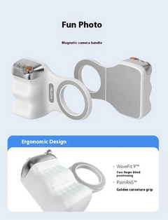 Magnetic Bluetooth Camera Handle for Phones