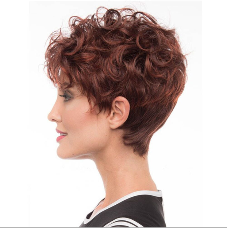 Wholesale Short Curly Women's Synthetic Wigs