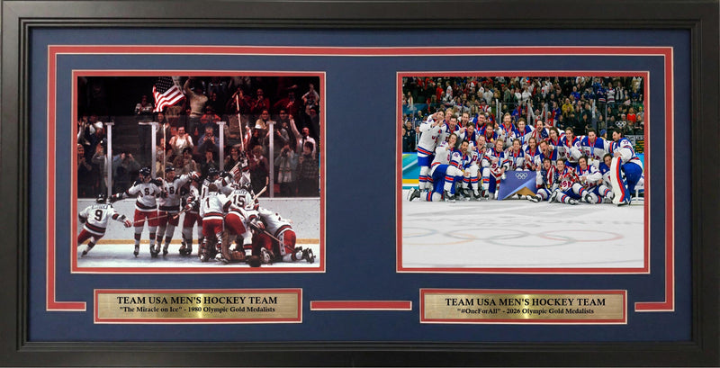Team USA Men's Hockey 1980 & 2026 Olympics 8