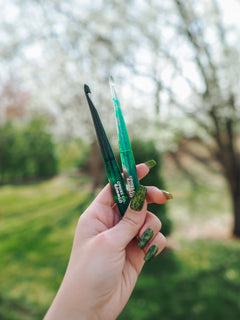 Emerald May Birthstone Crochet Hook