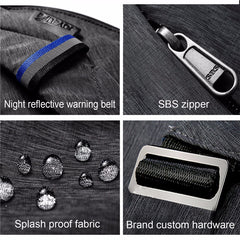 Multi-Functional Shoulder Bag with Anti-Theft Design