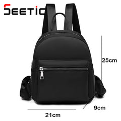 Waterproof Oxford Backpack for Women - Multi-Function Bag