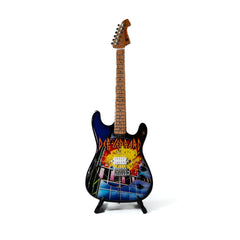 Def Leppard’s “Pyromania” Miniature Guitar