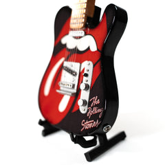 The Rolling Stones "Tongue and Lips" Miniature Guitar