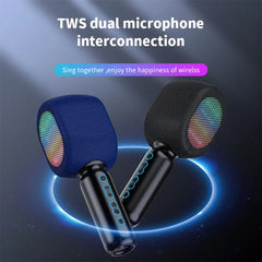 JY-57 Wireless Bluetooth Karaoke Microphone Speaker