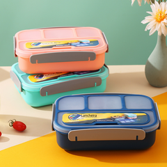 Microwave Safe Food Storage Box for Work and Travel