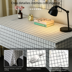 Waterproof Oil-Resistant Nordic Style Tablecloth