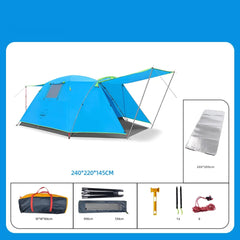 4-Person Outdoor Folding Tent