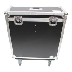 ProX XS-AHSQ6DHW - ATA Digital Audio Mixer Flight Case for Allen & Heath SQ6 Console with Doghouse compartment and Caster wheels