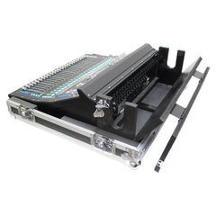 ProX XS-AHSQ6DHW - ATA Digital Audio Mixer Flight Case for Allen & Heath SQ6 Console with Doghouse compartment and Caster wheels