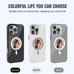 Round Magnetic HD Projection Screen Phone Case