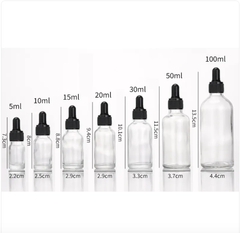 Glass Dropper Bottles