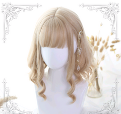 Lolita Wig - Short Curly Roman Style Hairpiece