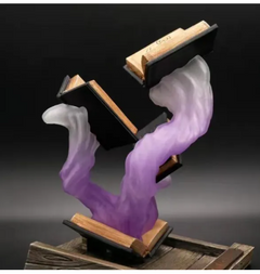 Magic Dice Tower Book Ornaments Design Resin