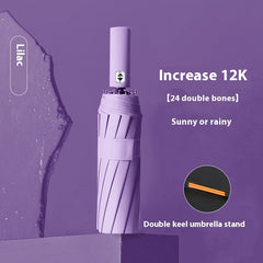 Automatic 24-Bone Oversized Sun Umbrella