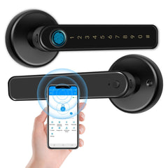 Electronic Password Fingerprint Door Lock