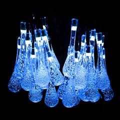 Solar Water Drop Colorful Lights