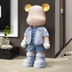 Large Violent Bear Living Room Decoration Figurine