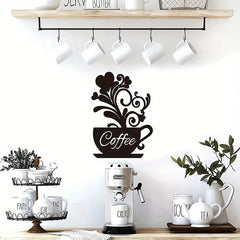 Metal Hanging Wall Sign for Coffee Bar Decor