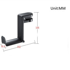 Clip-On Deskside Headphone Stand