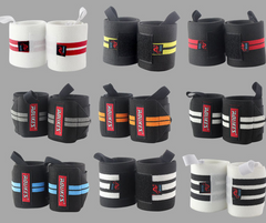 Fitness Wrist Wraps, Sports Gloves, and Sprain Straps