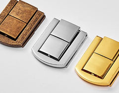 Classic Zinc Alloy Makeup Case with Middle Lock