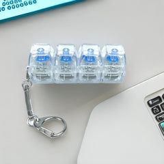 Luminous Mechanical Keychain Pendant