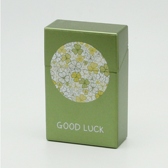 Automatic Opening Cigarette Case - 20 Capacity, Plastic