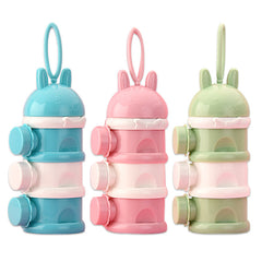 Layered Formula Storage Box for Travel and Snacks