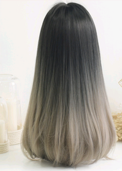 Fashionable Long Straight Wig with Air Bangs