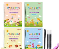 Children's English Groove Magic Font Practice Set