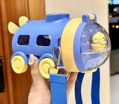 Boy's Cute Straw Car Cup