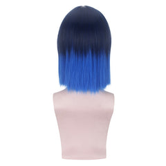 Inosuke Hashibira Pig Face Cosplay Wig in Dark Blue