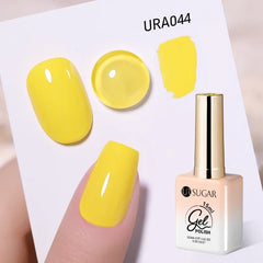 UR SUGAR 15ml Jelly Milky White Translucent Color Gel Polish Semi Permanent UV Gel Nail Art Soak Off Gel Varnish Latest Fashion