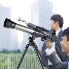Kids Astronomy Telescope with Tripod – Beginner Refractor, Easy Assembly for Outdoor Stargazing & Science
