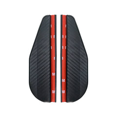 2PCS Car Rearview Mirror Rain Eyebrow Carbon Fiber Sun Visor Shade Cover Protector Clear Vision for Rain Car Mirror Accessories